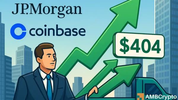 Coinbase stock&rsquo;s 9.8% surge on JPMorgan upgrade explained