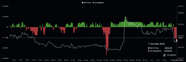 Analyzing Bitcoin Cash&rsquo;s 10% drop: What&rsquo;s next for BCH whales?